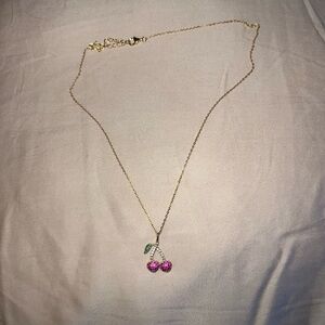 Cherry necklace